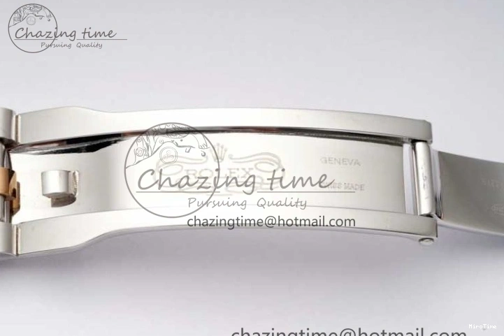 MiroTime 0504 DateJust 36 SS RG DIWF 1:1 Best Edition 904L Steel Gray Stick Dial on Jubilee Bracelet SA Original 2321